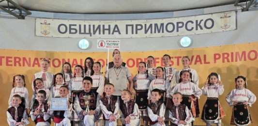 Детски танцов ансамбъл "Пъстрина" в Приморско, 2025