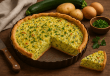 Пай с картофи и тиквички