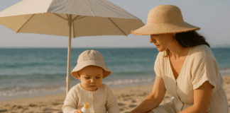 Почивка с бебе на море