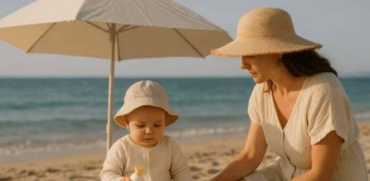 Почивка с бебе на море