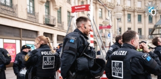 Полиция в Мюнхен, Германия
