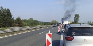 Пожар на АМ „Тракия“