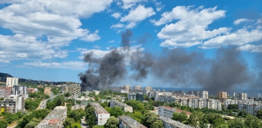 Пожар във Варна