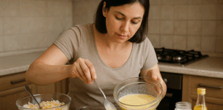 Приготвяне на мусака с ориз и тиквички