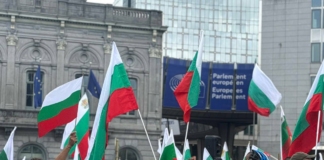 Протестът в Брюксел