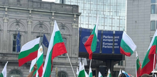 Протестът в Брюксел