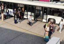 Проверка на наземния транспорт на летища в България