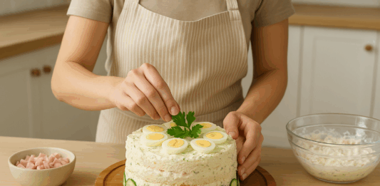 Солена торта