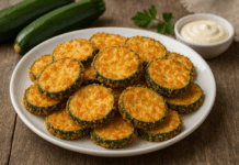 Тиквички с кашкавал