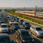 Влакове и задръствания по магистралите