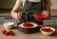 Ягодов чийзкейк