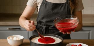 Ягодов чийзкейк