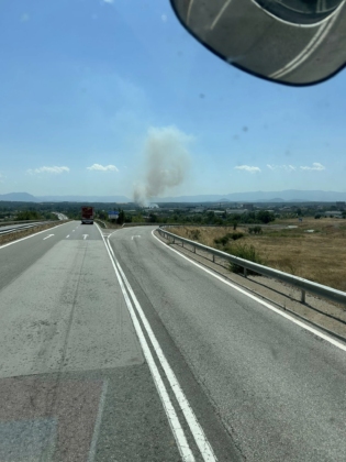 Пожар в Монтана