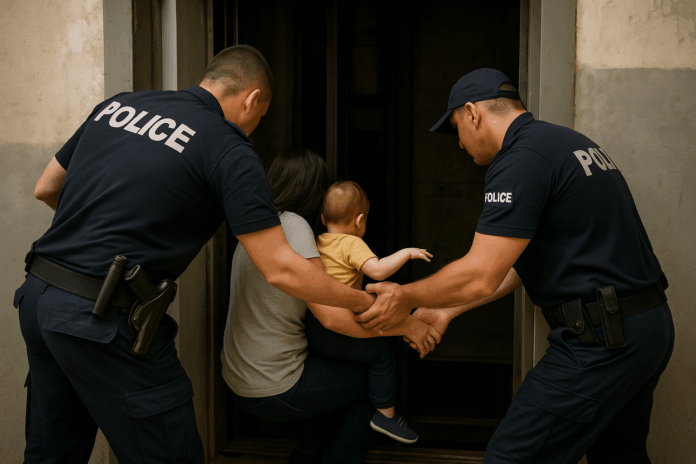 Майка в шок, дете със заклещени пръсти в асансьор в Бургас