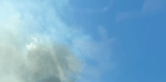 Пожарът край ТЕЦ "Бобов дол"