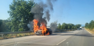 Горяща кола - Монтана