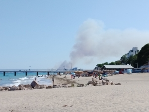 Пожарът в Бургаско