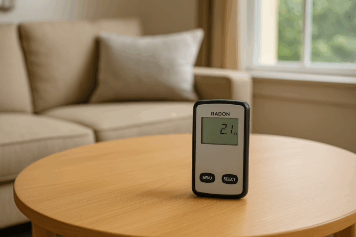 Измерване на радон в Шумен