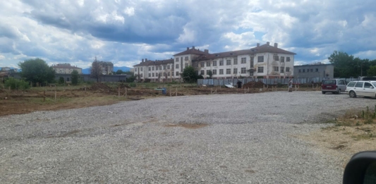 Бившата казарма в Монтана