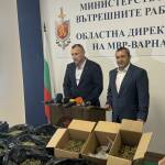 Марихуана за 250 000 лв. иззета при акция на полицията във Варна