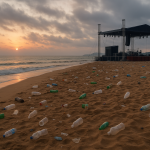 Мръсотия на плаж.