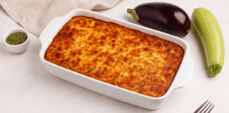 Мусака с тиквички и патладжан