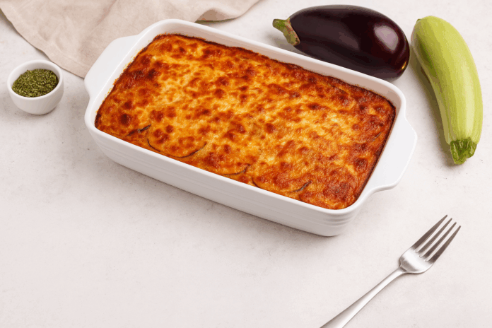Мусака с тиквички и патладжан