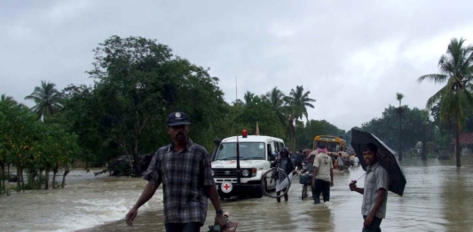 Мусон, наводнение.