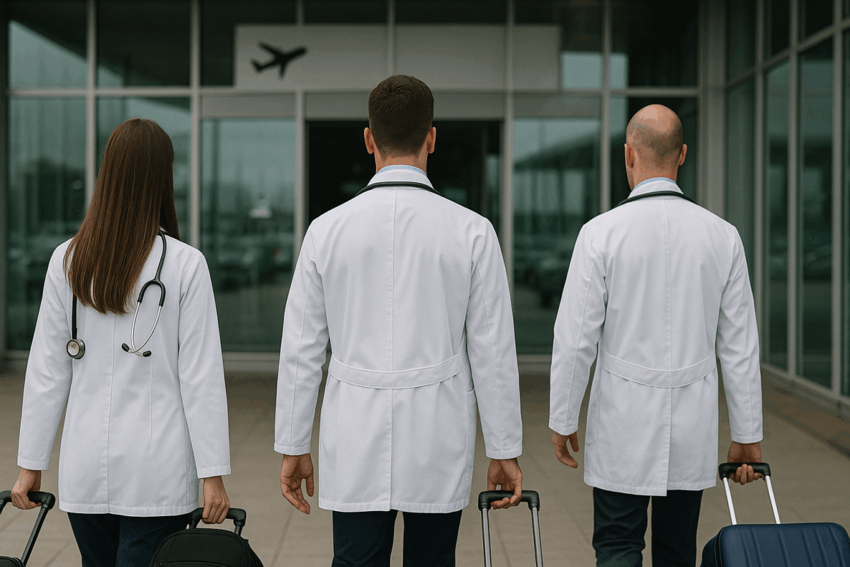 Системен срив на уважението младите лекари не бягат от бедност