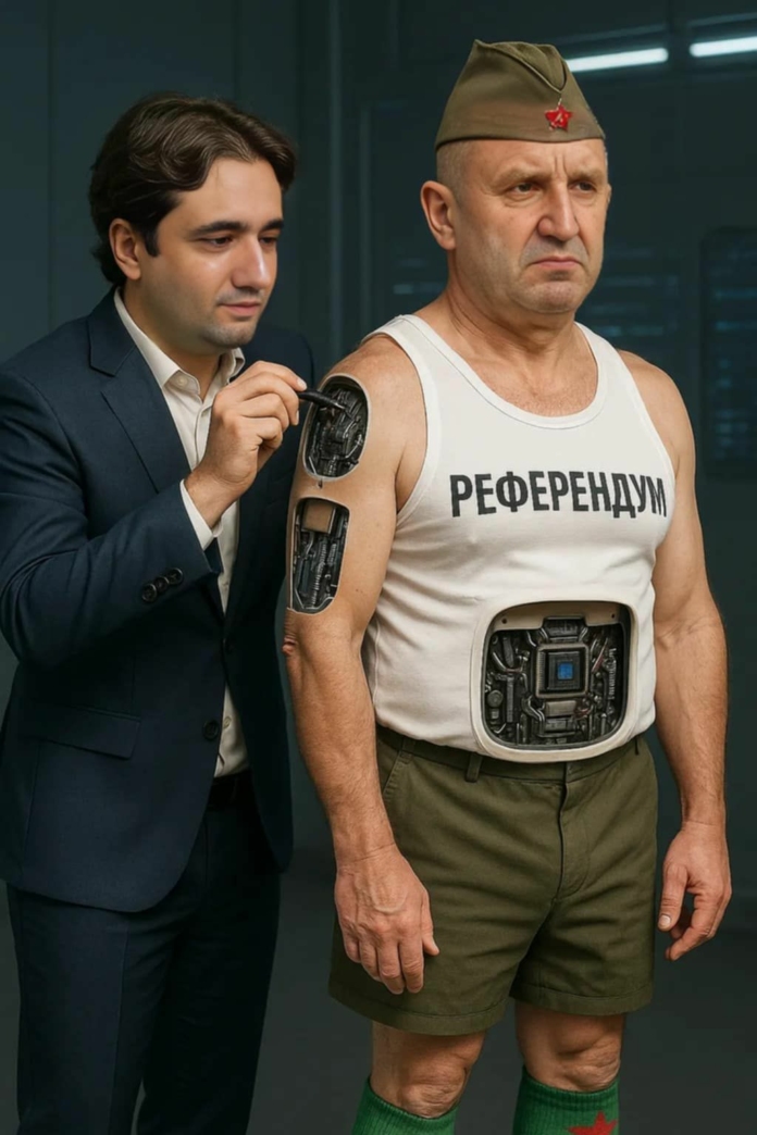 Настройка на ватника за приемане на еврото. На русофила Румен Радев му правят финална настройка.