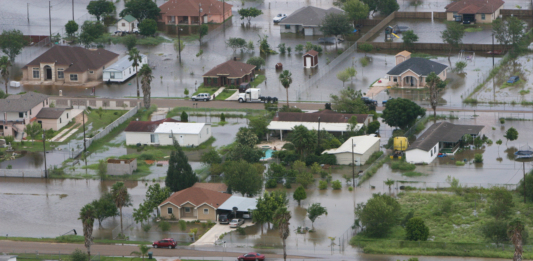 Наводнение в Тексас