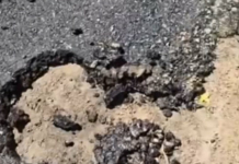 Асфалт, който се рони с пръсти: Скандален ремонт в Хайредин разгневи Северозапада Новият асфалт