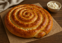 Питка охлюв със сирене