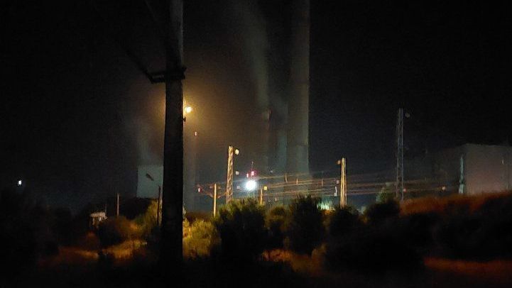 След пожара избухнал на територията на ТЕЦ Бобов дол Регионалната