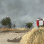 Пожар в Острицата 2 край Бургас