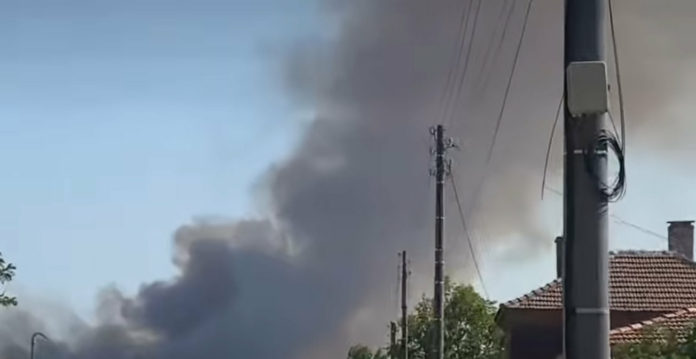 Пожарът край Лесово