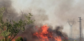 Пожарът в село Маринка