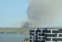 От последните минути! Голям пожар избухна в Бургаско! Пожарът в Бургаско