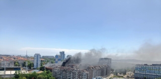 Пожарът в "Лазур"