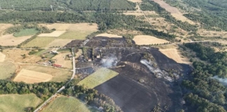 Пожарът в Сакар планина