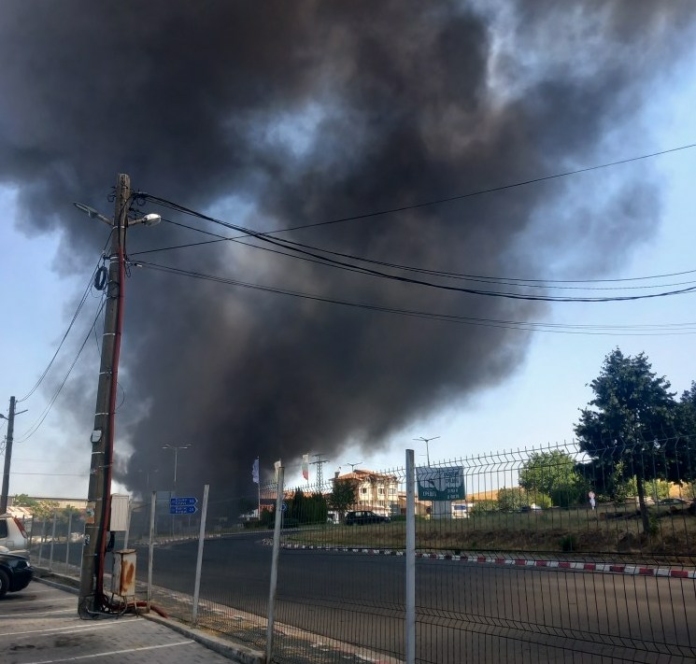 Пожарът в Средец