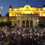 Протест пред парламента