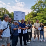 Протест в Девин