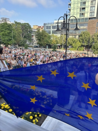 Протест в подкрепа на Благомир Коцев във Варна