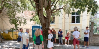 Протестът в Бургас