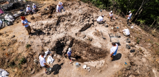 Разкопки на крепостта Урвич