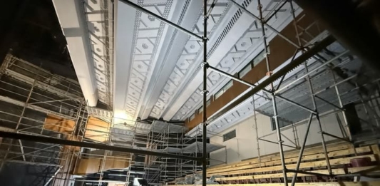 Ремонтът на Театър "София"