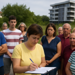 Събиране на петиция в кв. "Сарафово" в Бургас