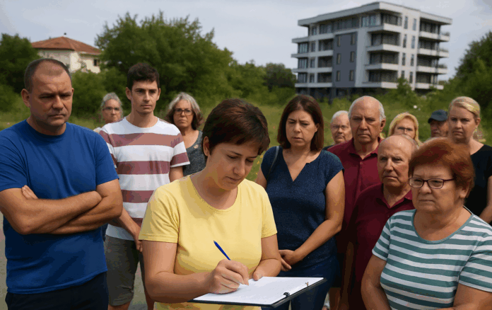 Събиране на петиция в кв. "Сарафово" в Бургас Събиране на петиция в кв. "Сарафово" в Бургас