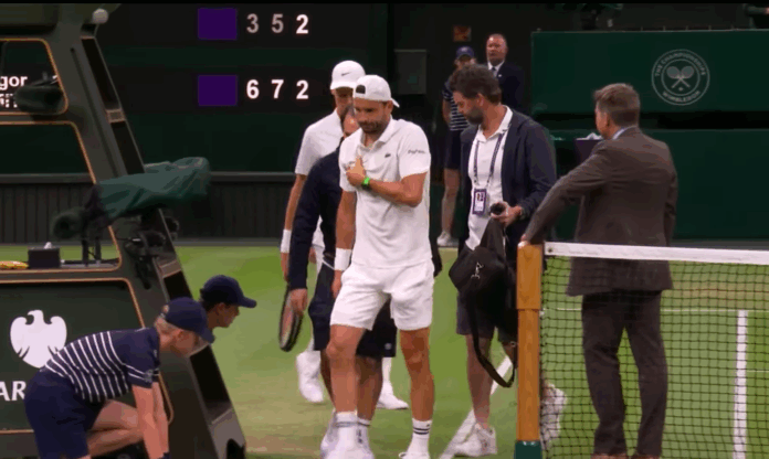 Григор Димитров на Уимбълдън.